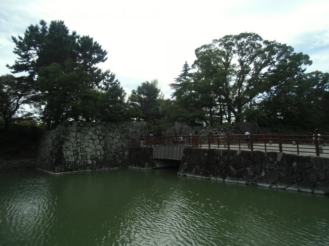 二の丸の北側の導入路　北御門跡