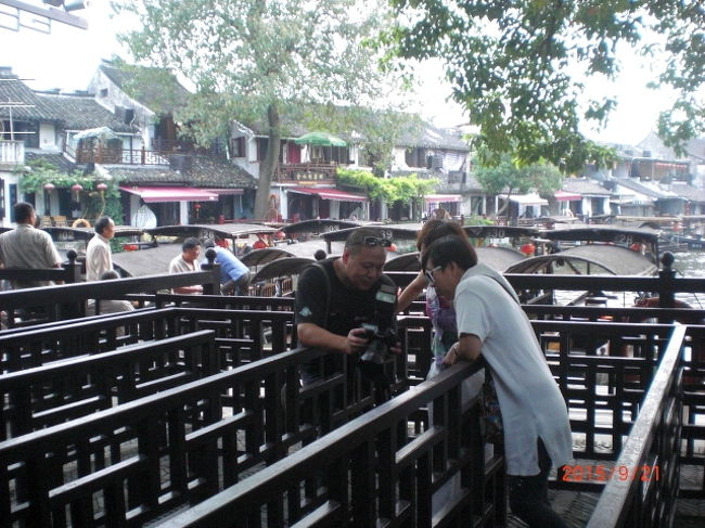 遊覧船の桟橋です