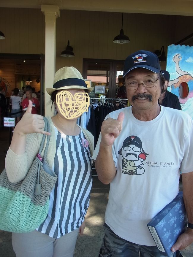 オーナーのスタンリーさんにお会いできました！ 記念撮影をお願いしました。昨年はお目にかかれなかったのでうれしい♪