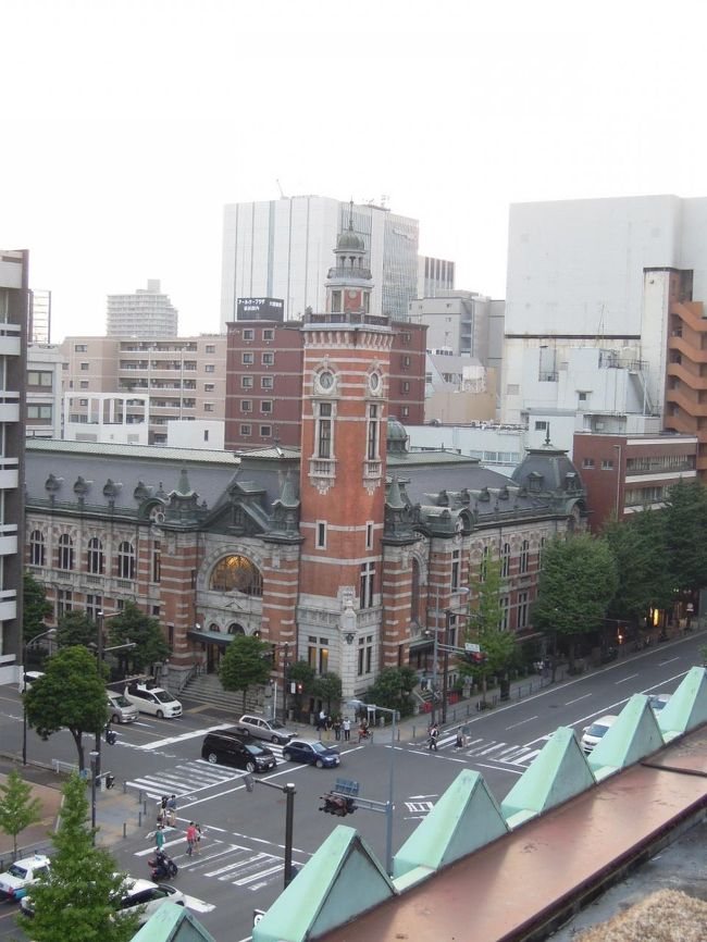 県庁屋上から見る、横浜開港記念会館、ジャックの塔と呼ばれています。