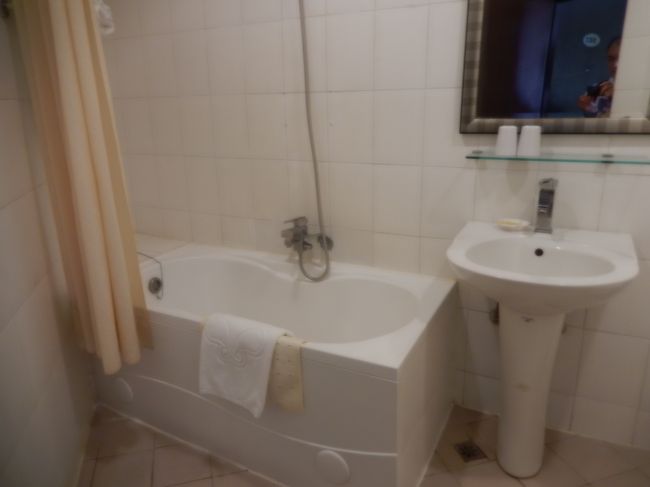 首学大飯店のバスルーム