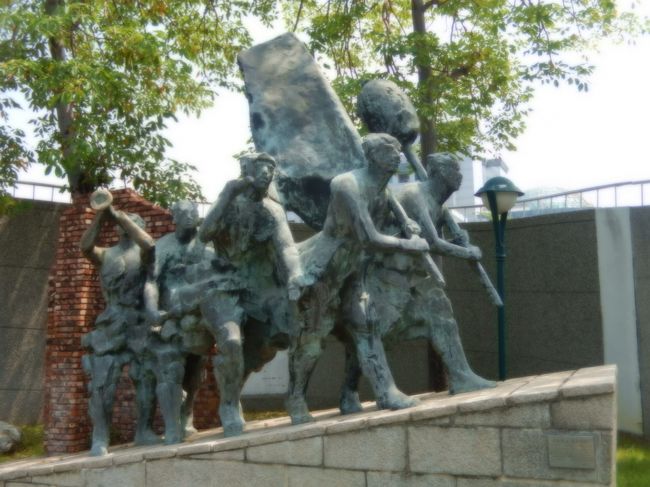 台南市政府庁舎の敷地内にありました