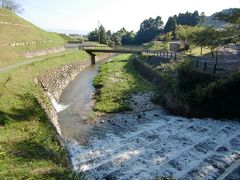 曽根田親水公園という、曽根田川の公園に着きました。