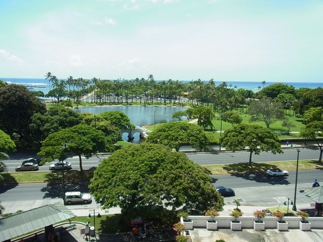 テラス席から見えるこの景色もまた格別ですね。