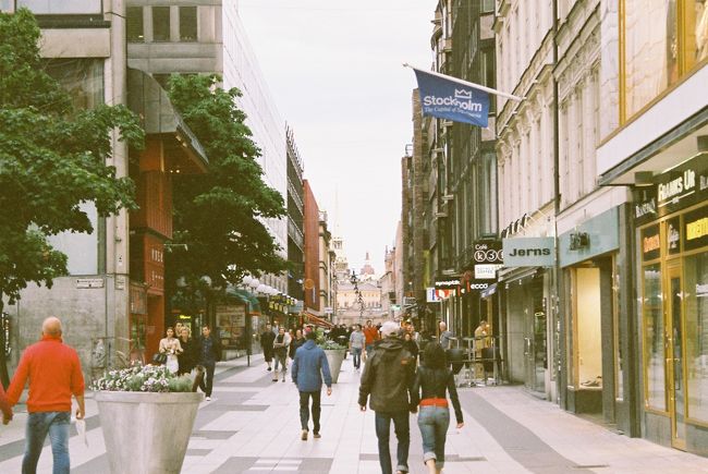 ７月なのに、夕方になるとほとんど長袖です