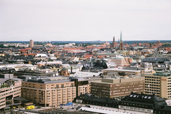 ストックホルムの街並みいいね〜
