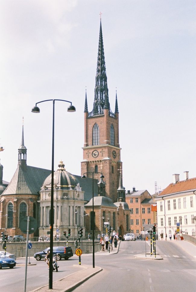 ストックホルムは、そびえ立つ建物が多いです