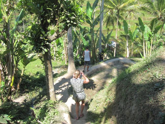 車を降りてからは一人で動きます。アップダウンが半端ない。<br />当然舗装されてないから、靴はどろどろ。<br />ぜーぜーはーはー、汗だくです。<br />