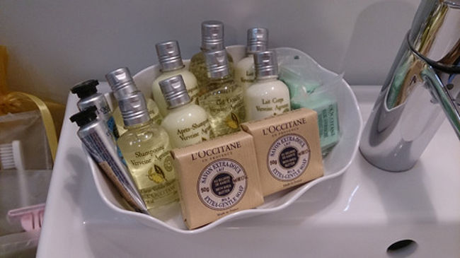 何よりもこちらが！！！！！<br />アメニティーがロクシタンなんです。わぁぁぁぁ/////