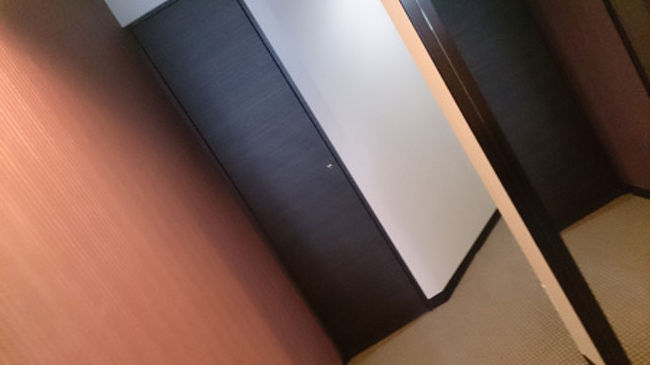 しかしこのお部屋、なかなかに辺な形をしています。