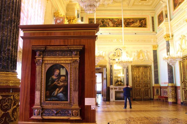 レオナルド・ダヴィンチの部屋に。<br />こういう展示方法