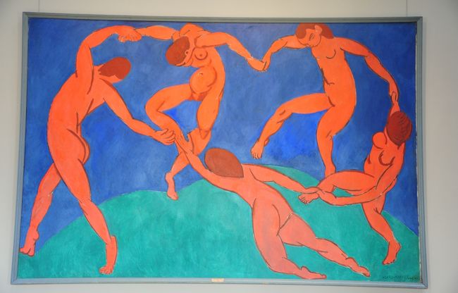 マチス1911年ダンス<br />マチスと言えば↑の絵しかイメージになく、この絵画もマチスだったと知ったのはハワイのレストランでした。<br />ハーバーコートのレストランにこの絵画のレプリカが飾っていました。<br /><br />リオオリンピックの公式エンブレムがこの絵と似ていると言われています。