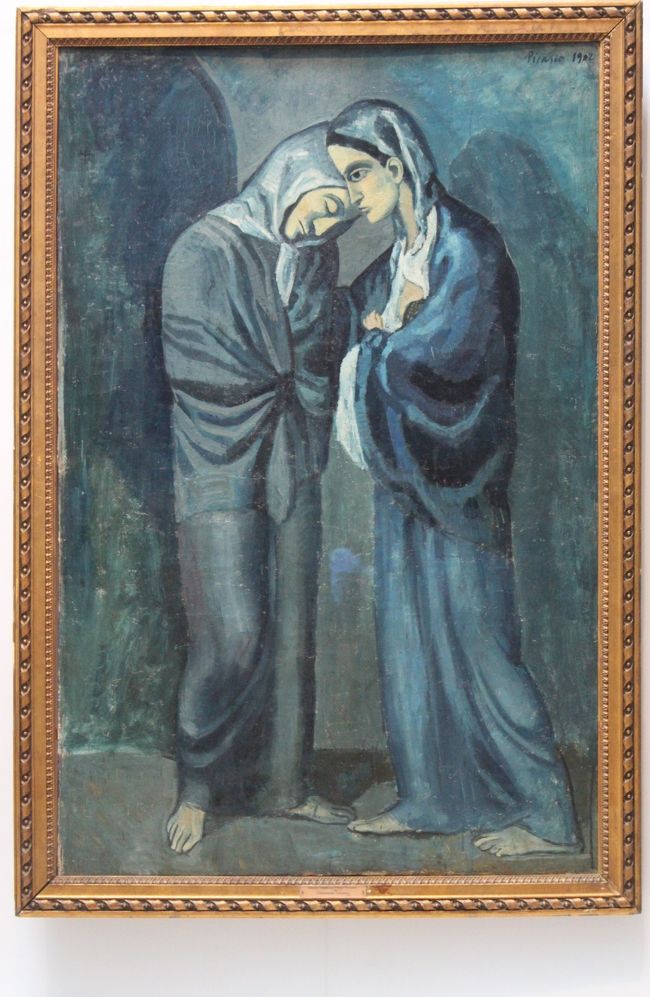 ピカソ　1902年　二人のシスター