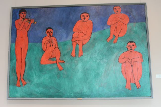 マチス1911年ミュージック<br /><br />ダンスに比べて有名ではないけど、対っぽいのでこれもご紹介