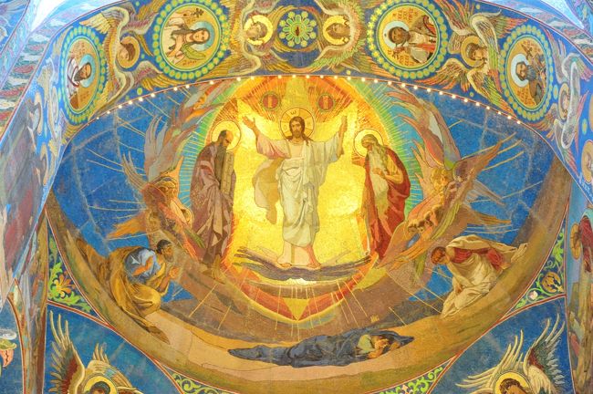 全て違う絵柄でお話があるそうです。<br />ガイドさんがいたら興味深いお話が聞けただろうネ。