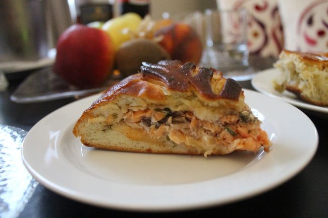 サーモンの小さいの。