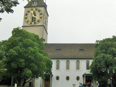 チューリッヒの一番古い教会です。