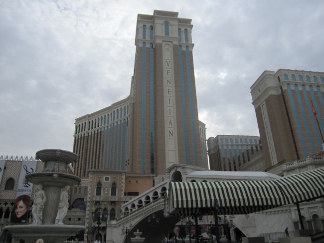 ベネチアンホテルの外観です。