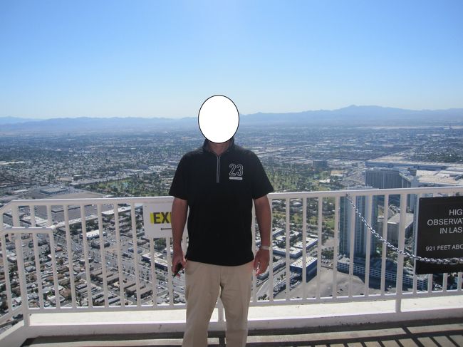 展望台でなく、外にでました。