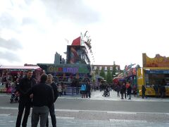 移動遊園地前まで戻って来ました。