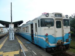 鳴門線でやっと鳴門駅に到着です。高松駅から4時間以上掛かりました。