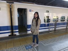 ０６：４８

名古屋駅ホーム　　寒い
新幹線初乗車