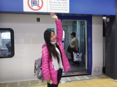 ０８：３２

これから、日本の鉄道に初めて乗ります。