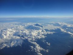 富士山を越えつつ、