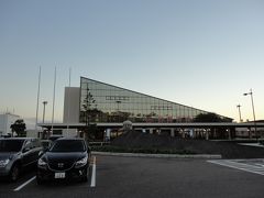 島根県に初上陸。萩・石見空港。