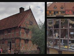 オーフスのDen Gamle Byの野外博物館。ストックホルムのスカンセン野外博物館と同じ趣旨ですが、こちらは動物園のようなスペースは無く、建物がぎっしりと並んでいます。次の家に行くのに10秒もかかりません。（スカンセンは5分！笑）
