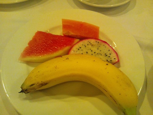 本場のドラゴンフルーツを期待したのですが、他の国で食べるのと同じで味が薄かった。