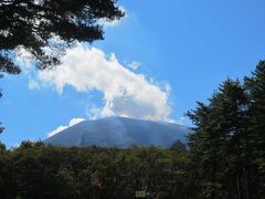 浅間山もクッキリと見えます。