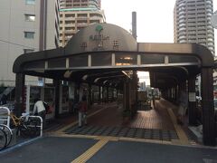 いよいよ都電に乗ります。

「早稲田駅」は終点なので、大きめな駅です。
