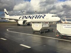 ヘルシンキ、ヴァンター空港に到着。