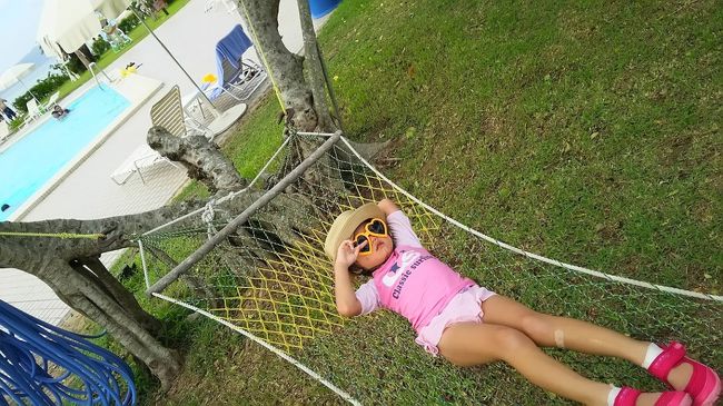 ハンモックもあったりします。