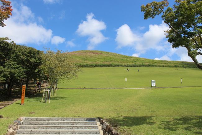 入山料が必要ですが、こんな美しい山もありました。<br />奈良人は芝生が好き？東大寺にも美しい芝生がありましたし。