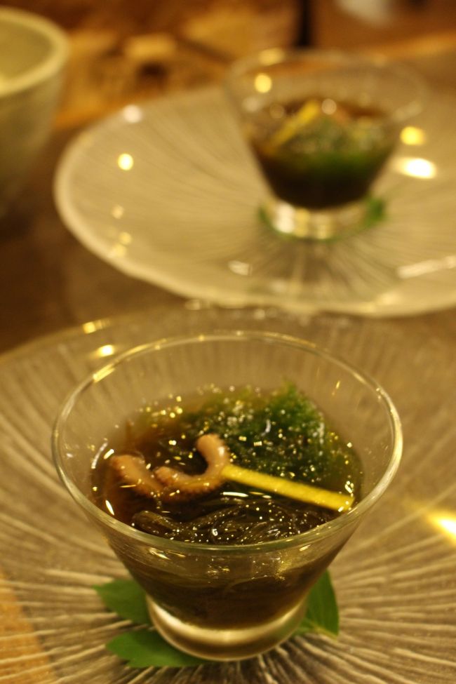 アーサーの酢の物です<br /><br />この薄味いい感じ