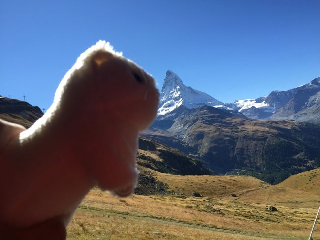 マッターホルンにキス♪<br />写真ボケボケやな・・・