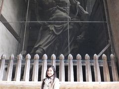 １０：０６
南大門、金剛力士像・吽形像（Ungyou-zou）前で、
