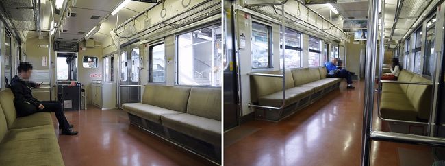 広行きの普通列車です。<br />糸崎が始発で８時１９分に出発します。<br /><br />