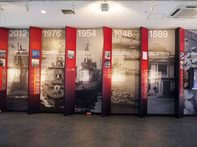 １階。<br />海上自衛隊の歴史のコーナーです。<br /><br />