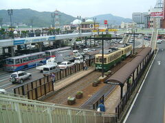 路面電車で長崎駅まで戻ってきました。
