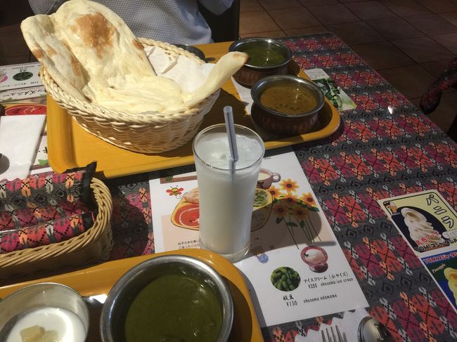 ラッシーも美味しいですし、カレーも美味しくて幸せランチでした。