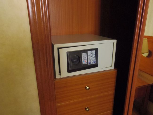 最初にスペインに来た９年前は、セイフティーボックスにこだわっていたのに、最近ではパスポートは持ちまわってるし、現金も少額だし利用していません。<br />大事なものを入れておいて開かなくなったら、と思うと怖い。