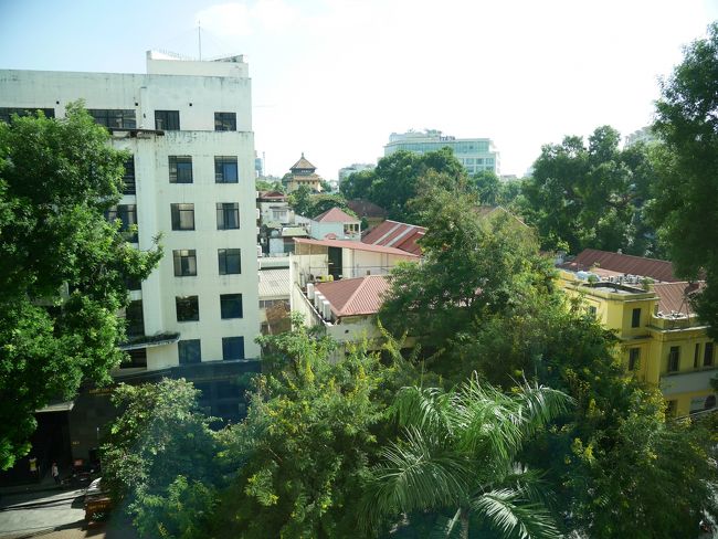 部屋からの風景。