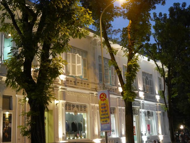 フランス風建築が至る所に