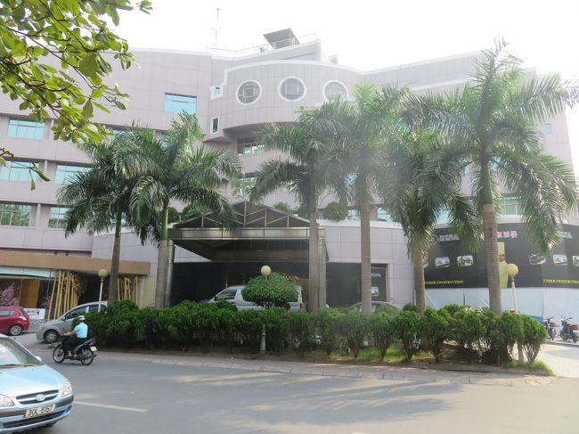 １５日の夜から１８日のチェックアウトまで、利用したホテルの外観。