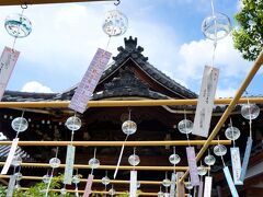 バスで帰路に向かう途中、おふさ観音に寄りました。
夏にはふうりん祭が開催されており、
さまざまな風鈴が見れます。
購入することも可能ですが、後半だったからか良いなーと思うものは
既に売却済みでした…。