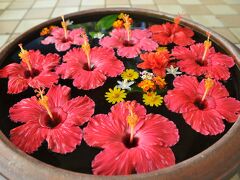 石垣リゾートグランヴィリオホテル
に到着！

台風の影響でホテルの屋号が壊れており、何度か往復してしまいました。

台風の破壊力を改めて感じた