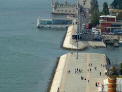 今から行くベレンの塔も見えます。